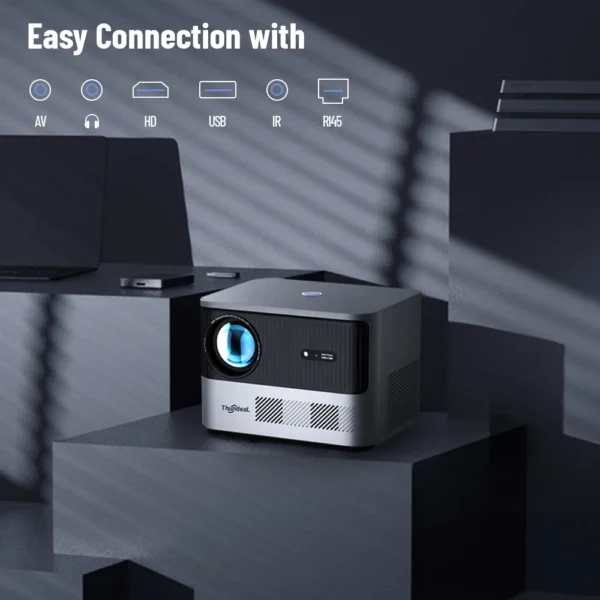 ThundeaL TDA6 Full HD Projector 1080P 2K 4K Video Home Theater Auto Focus 5G WiFi Android Projector TDA6W 3D Portable Proyector - Image 5