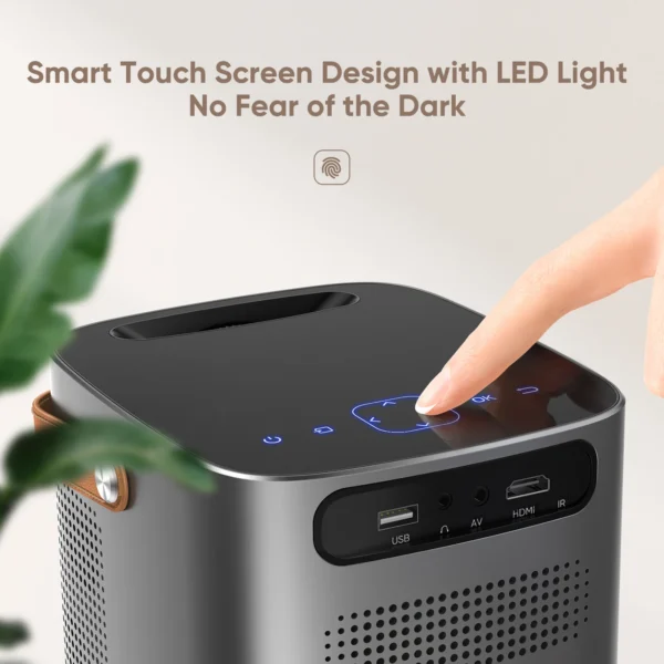 TOPTRO Projector Portable 5G WIFI Bluetooth Projector 18000 Lumens 1080P Supported Home Theater Outdoor Proyector Dust-proof - Image 4