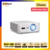 Top Query Full HD 1080P Projector 4K 1000ANSI Android WiFi Auto Focus 10W*2 Home Theater Projector for Office Meeting Video NEW